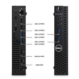 RENEWED Dell Desktop Optiplex 5050 Micro, i5 Up to 3.60 GHz, 16GB RAM, Super Fast 1TB SSD, Win 10 Pro, DVD-RW, WIFI, Bluetooth
