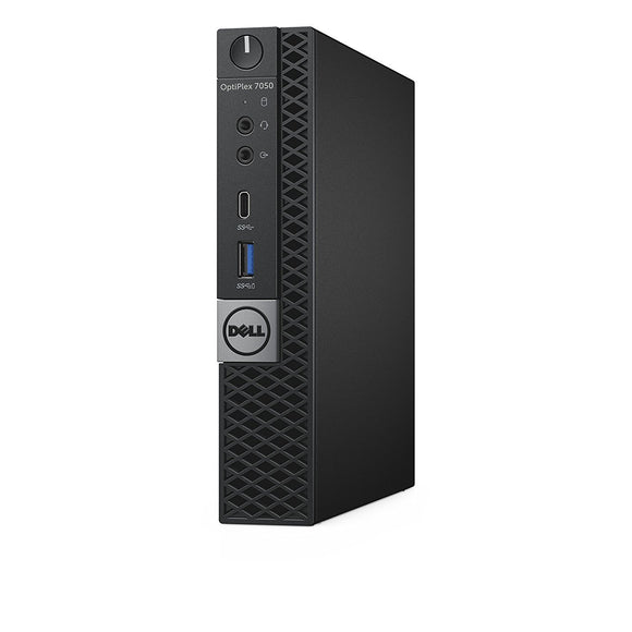 RENEWED Dell Desktop Optiplex 7050 Micro, i5 Up to 3.60 GHz, 8GB RAM, Super Fast 256GB SSD, Win 10 Pro, DVD-RW, WIFI, Bluetooth