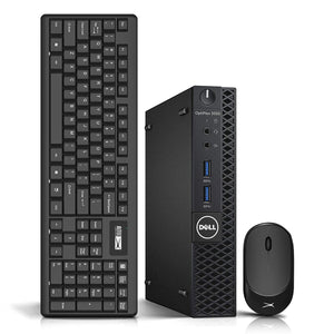 RENEWED Dell Desktop Optiplex 3050 Micro, i5 Up to 3.60 GHz, 32GB RAM, Super Fast 512GB SSD, Win 10 Pro, DVD-RW, WIFI, Bluetooth