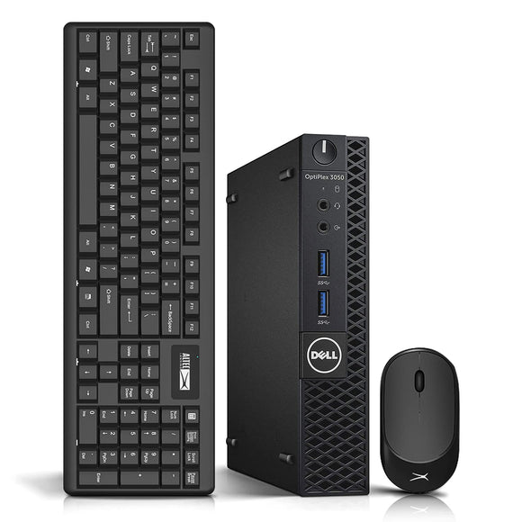 RENEWED Dell Desktop Optiplex 3050 Micro, i5 Up to 3.60 GHz, 32GB RAM, Super Fast 512GB SSD, Win 10 Pro, DVD-RW, WIFI, Bluetooth