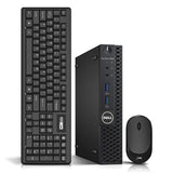 RENEWED Dell Desktop Optiplex 3050 Micro, i5 Up to 3.60 GHz, 32GB RAM, Super Fast 512GB SSD, Win 10 Pro, DVD-RW, WIFI, Bluetooth