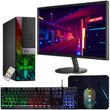 RENEWED Dell Desktop Optiplex 5050, i5 Up to 3.60 GHz, 16GB RAM, Super Fast 512GB SSD, 24" LCD, Win 10 Pro, DVD-RW, WIFI, Bluetooth