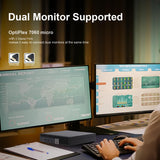 RENEWED Dell Desktop Optiplex 7050 Micro, i5 Up to 3.60 GHz, 16GB RAM, Super Fast 512GB SSD, Win 10 Pro, DVD-RW, WIFI, Bluetooth