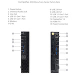 RENEWED Dell Desktop Optiplex 3050 Micro, i5 Up to 3.60 GHz, 16GB RAM, Super Fast 512GB SSD, Win 10 Pro, DVD-RW, WIFI, Bluetooth