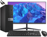 RENEWED Dell Desktop Optiplex 5050 Small, i5 Up to 3.60 GHz, 16GB RAM, Super Fast 256GB SSD, 21.5" FHD, Win 10 Pro, DVD-RW, WIFI, Bluetooth