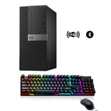 RENEWED Dell Desktop Optiplex 7050 Mini, i7 Up to 3.60 GHz, 32GB RAM, Super Fast 1TB SSD, Win 10 Pro, DVD-RW, WIFI, Bluetooth