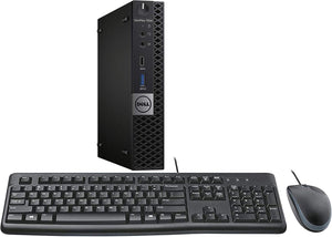 RENEWED Dell Desktop Optiplex 7050 Micro, i5 Up to 3.60 GHz, 16GB RAM, Super Fast 512GB SSD, Win 10 Pro, DVD-RW, WIFI, Bluetooth