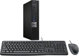 RENEWED Dell Desktop Optiplex 7050 Micro, i5 Up to 3.60 GHz, 16GB RAM, Super Fast 512GB SSD, Win 10 Pro, DVD-RW, WIFI, Bluetooth