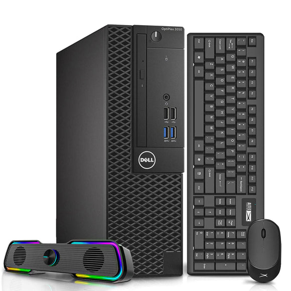 RENEWED Dell Desktop Optiplex 3050, i5 Up to 3.60 GHz, 32GB RAM, Super Fast 512GB SSD, Win 10 Pro, DVD-RW, WIFI, Bluetooth