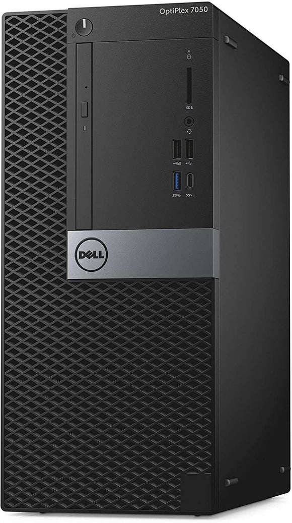RENEWED Dell Desktop Optiplex 7050, i7 Up to 3.60 GHz, 16GB RAM, Super Fast 512GB SSD, Win 10 Pro, DVD-RW, WIFI, Bluetooth