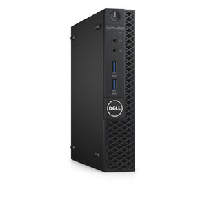 RENEWED Dell Desktop Optiplex 3050 Micro, i3 Up to 3.60 GHz, 4GB RAM, Super Fast 128GB SSD, Win 10 Pro, DVD-RW, WIFI, Bluetooth