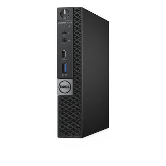 RENEWED Dell Desktop Optiplex 7050 Micro, i5 Up to 3.60 GHz, 8GB RAM, Super Fast 500GB HDD, Win 10 Pro, DVD-RW, WIFI, Bluetooth