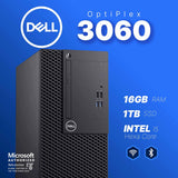 Dell OptiPlex 3060 Tower Desktop, Intel Core i3-8100, 8GB RAM, 256GB SSD, Windows 11 Pro
