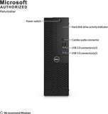 Refurbished Dell Desktop PC i5 up to 3.60 GHz, 16GB RAM, 128GB SSD, Win 10 Pro WF+BT DVD from RefurbishedPC