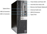 Dell Desktop PC i7 up to 3.8 GHz, 32GB RAM, 512GB SSD, Win 10 Pro WF+BT DVD