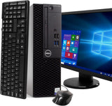 Dell Desktop PC i5 up to 2.7 GHz, 8GB RAM, 256GB SSD, Win 10 Pro WF+BT DVD