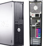 [REFURBISHED Dell Optiplex 755 Desktop Computer Intel Core 2 Duo 2.13GHz Processor 4GB Memory 1TB HDD DVD/CD-RW Optical Drive Windows 10 Pro with USB Keyboard and Mouse] - RefurbishedPC