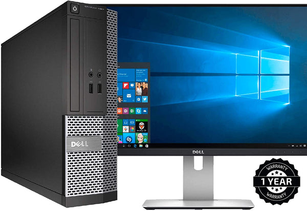 Dell Optiplex 3020 Desktop Computer, Intel Quad-Core i5-4570 Up to 3.6 –  RefurbishedPC