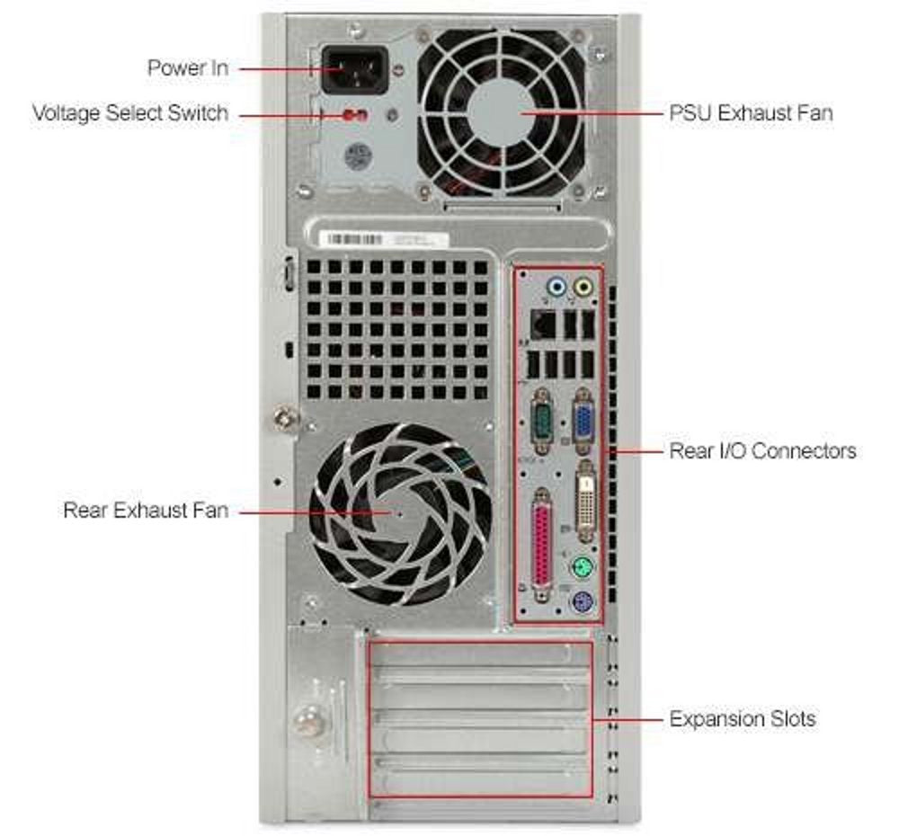 HP HP DC 7900 Tower Core 2 Duo Dual Core 2.93Ghz 4GB 250GB DVDR