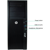 HP Z220 Workstation Tower with Windows 10 Pro 64Bit Intel Core i5 3570 3.4GHz Quad Core CPU, 8GB DDR3 RAM, 500GB HDD