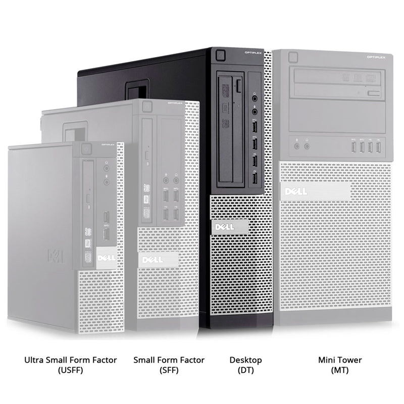 Dell Optiplex 790 DT SFF Computer Intel Core i5 2400 3.1GHz 8GB