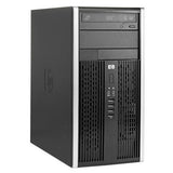 HP Compaq 8000  Elite Pro Tower  Computer PC Intel Core 2 Duo  3.0GHz 8GB 1TB DVD-ROM Windows 10 Professional