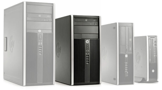 HP Compaq 8000 Elite Pro Tower Computer PC Intel Core 2 Duo 3.0GHz 4GB  160GB HDD Windows 7 Professional