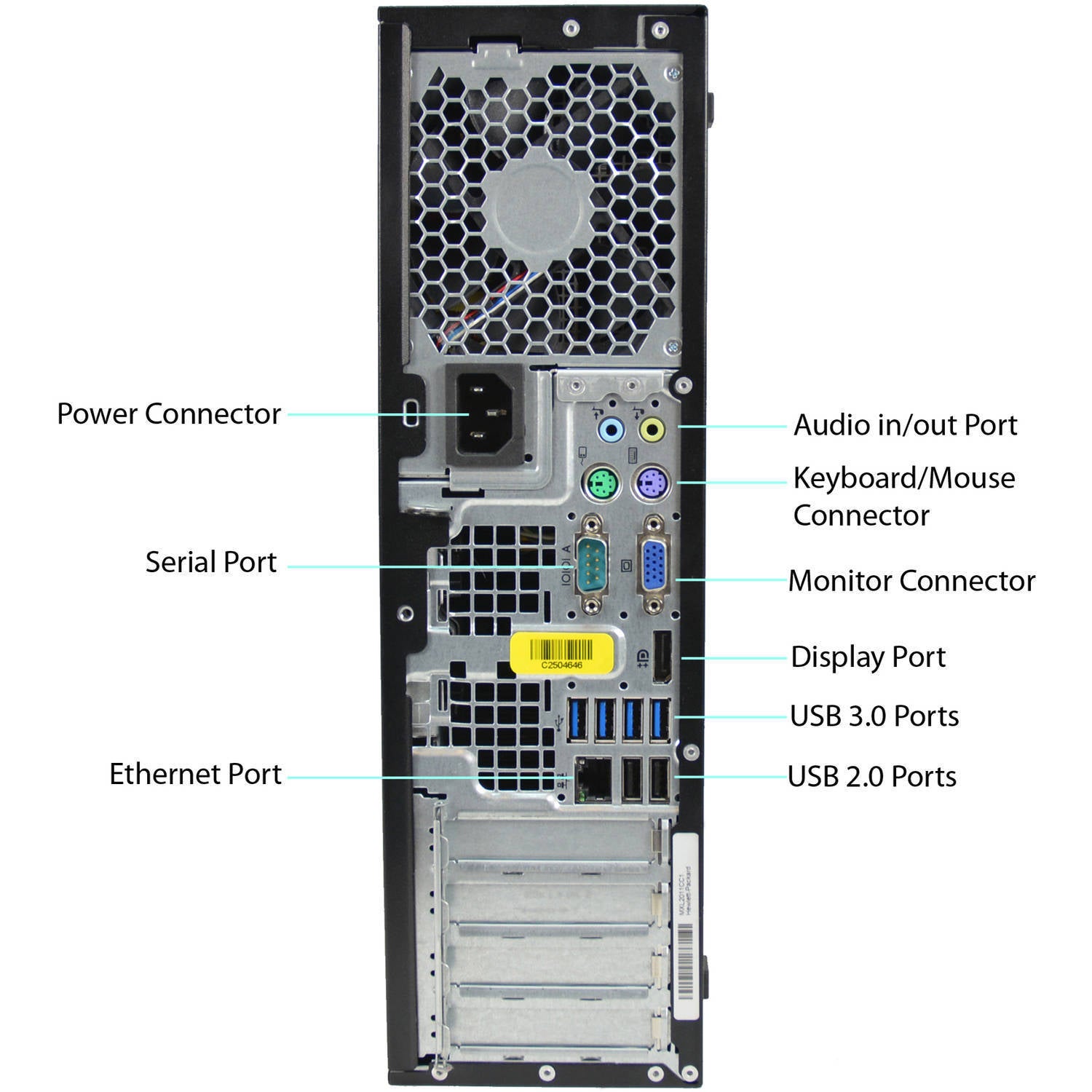 HP Compaq 8300 Elite Pro SFF Desktop Computer Intel Core i5-3570