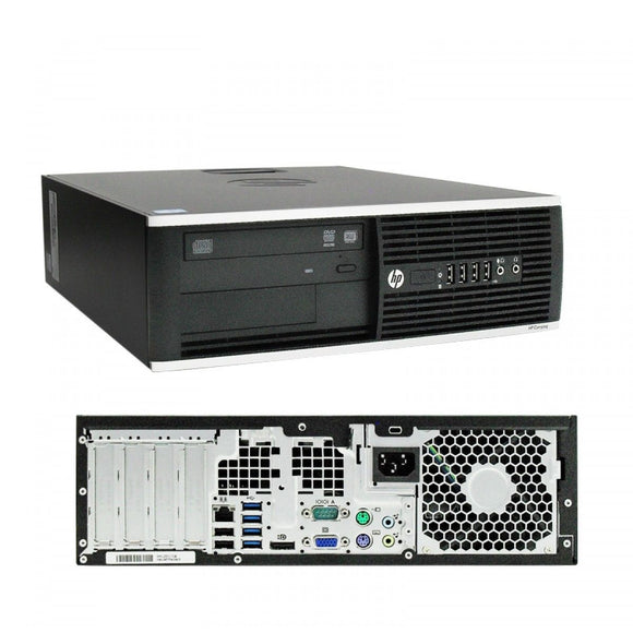 HP Compaq 6300 Pro SFF Desktop Computer 3rd Gen Core i5‑3470 3.2GHz Quad Core PC