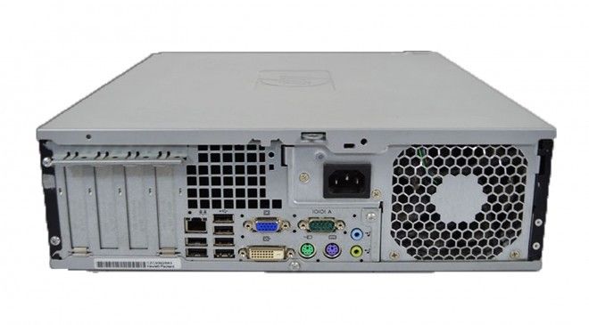 HP Compaq DC7800 HP SFF Desktop Computer Core 2 Duo E6750 2.66GHz 4GB 80GB  DVD Win 7 Home