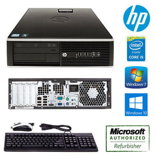 HP Compaq 6200 Pro SFF Desktop Computer Core i5 3.10GHz Windows 7