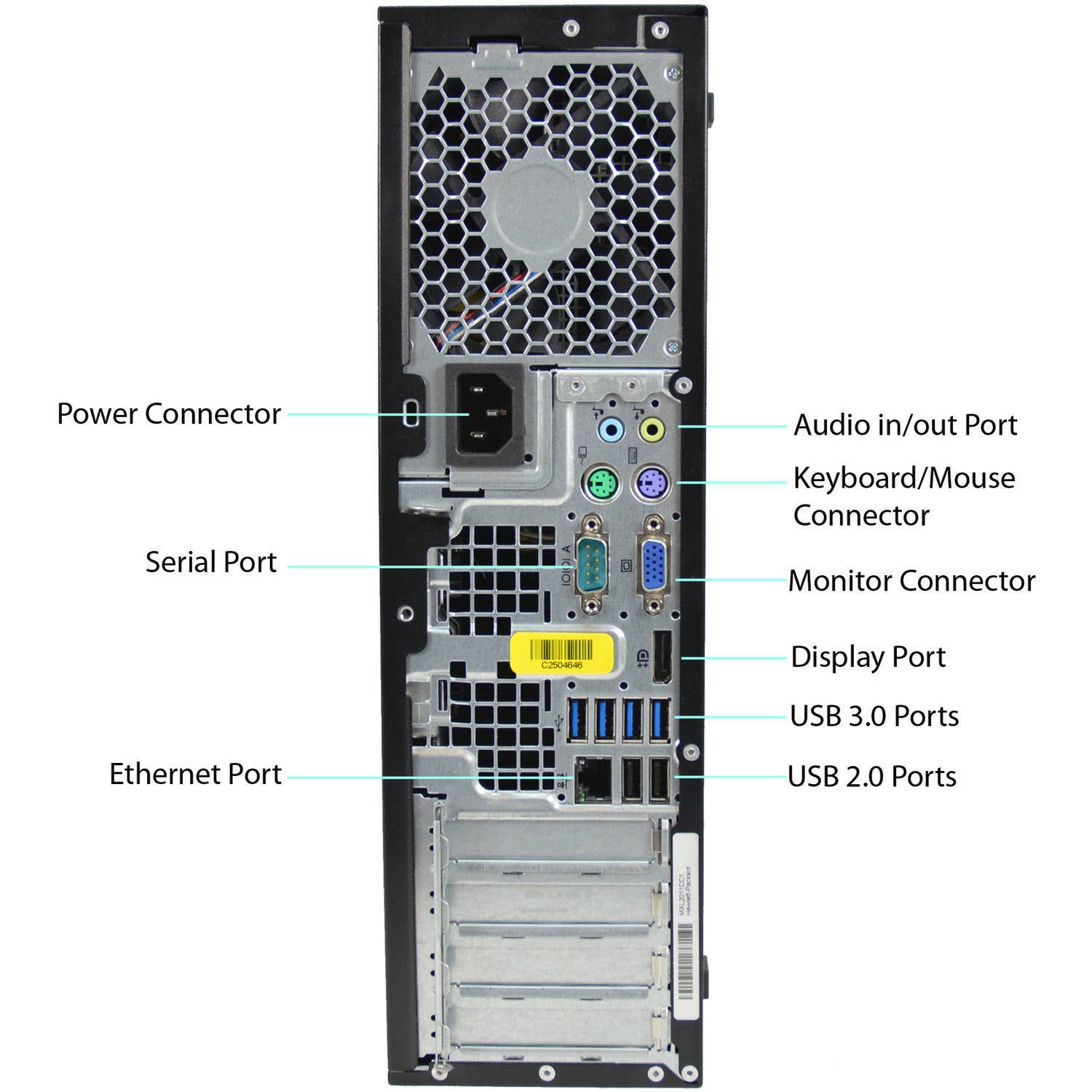 HP Compaq 8200 Elite SFF Desktop Computer – I5, 8GB RAM, 256GB SSD
