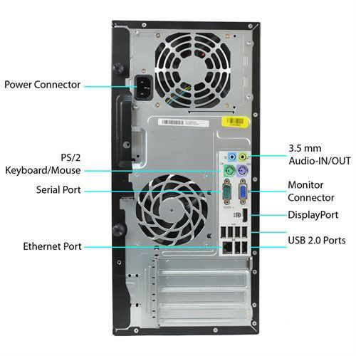 Compaq Elite Hp 8100 Core I5 PC HP Compaq Elite 8100 SFF Intel hp 