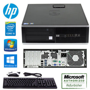 HP Compaq 8300 Elite Pro SFF Desktop Computer Intel Core i5-3570 3.4GHz,  8GB RAM, 2TB SATA,Windows 10 Pro 64-Bit