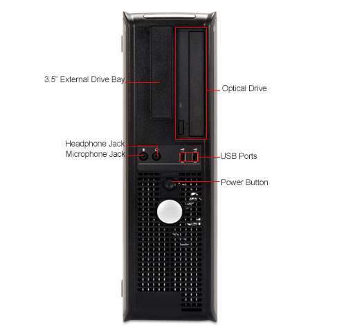 Dell OptiPlex 380 Renewed Business Desktop Mini PC | Core 2