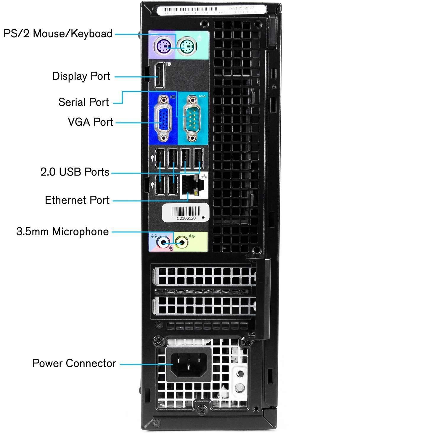 Dell Optiplex 3010 SFF Desktop Computer – I5, 8GB RAM, 500GB HDD