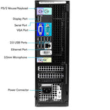 Dell Optiplex 990 SFF Intel Core i5 2500 3.3GHz 16GB Ram 1TB Hard Drive Windows 7 Pro