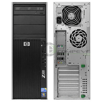 Fast HP Z400 Workstation HP Computer Tower Workstation Windows 10 or XP  Keyboard and Mouse